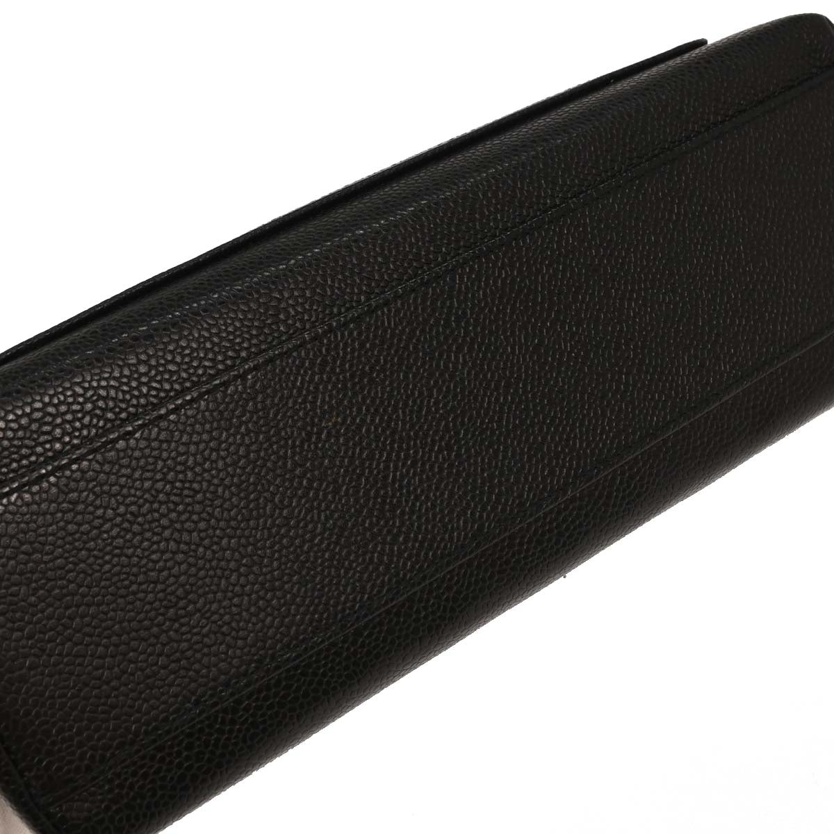 Chanel Black Caviar Top Handle Handbag