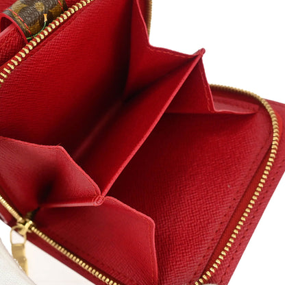Louis Vuitton Monogram Cherry Compact Zip Wallet M95005