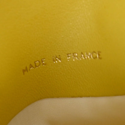 Chanel Yellow Caviar Bifold Wallet Purse