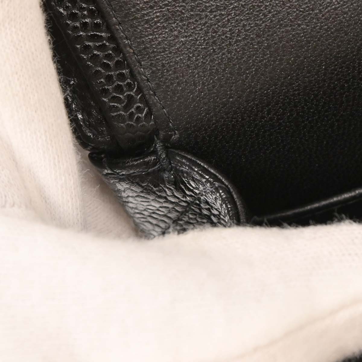 Chanel Black Calfskin Medium Classic Double Flap Shoulder Bag