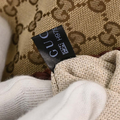 Gucci Beige Canvas GG Marrakech Hobo Shoulder Bag