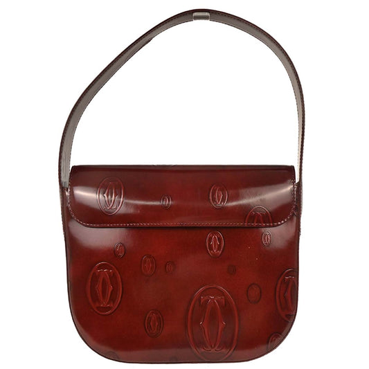 Cartier Bordeaux Happy Birthday Handbag