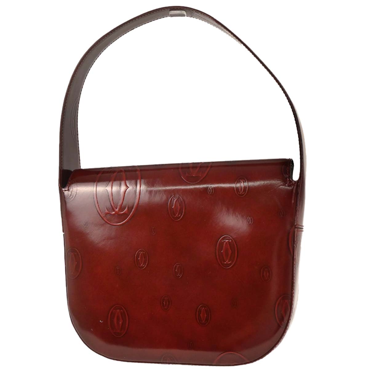 Cartier Bordeaux Happy Birthday Handbag