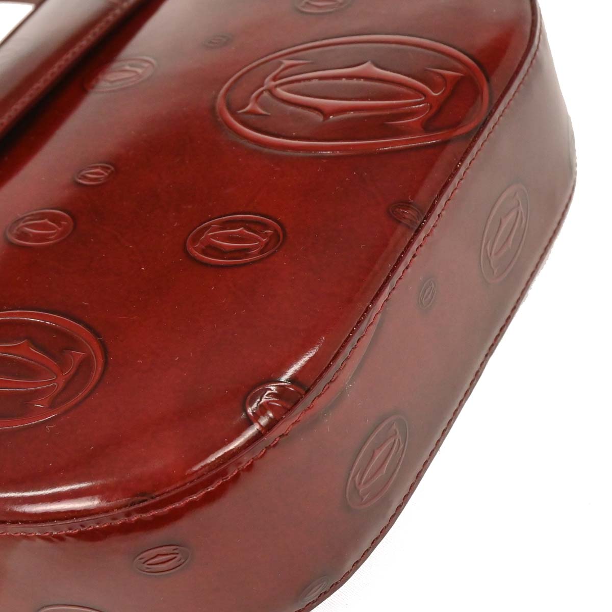 Cartier Bordeaux Happy Birthday Handbag