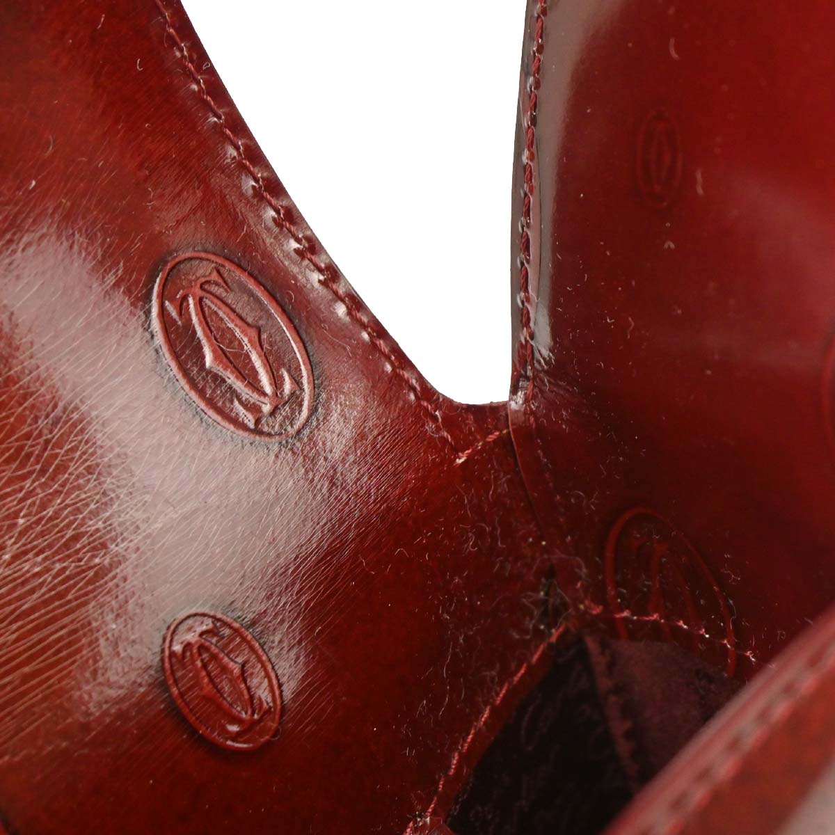 Cartier Bordeaux Happy Birthday Handbag