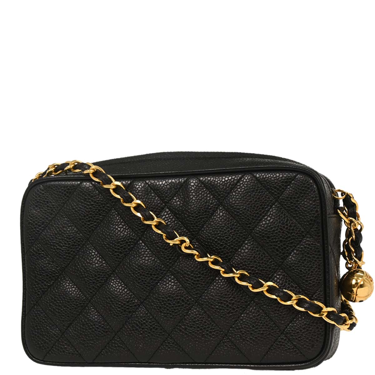Chanel Black Caviar Camera Bag