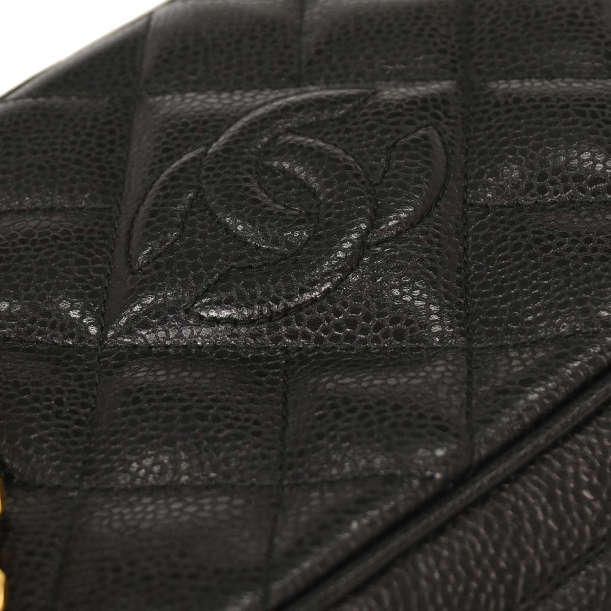 Chanel Black Caviar Camera Bag