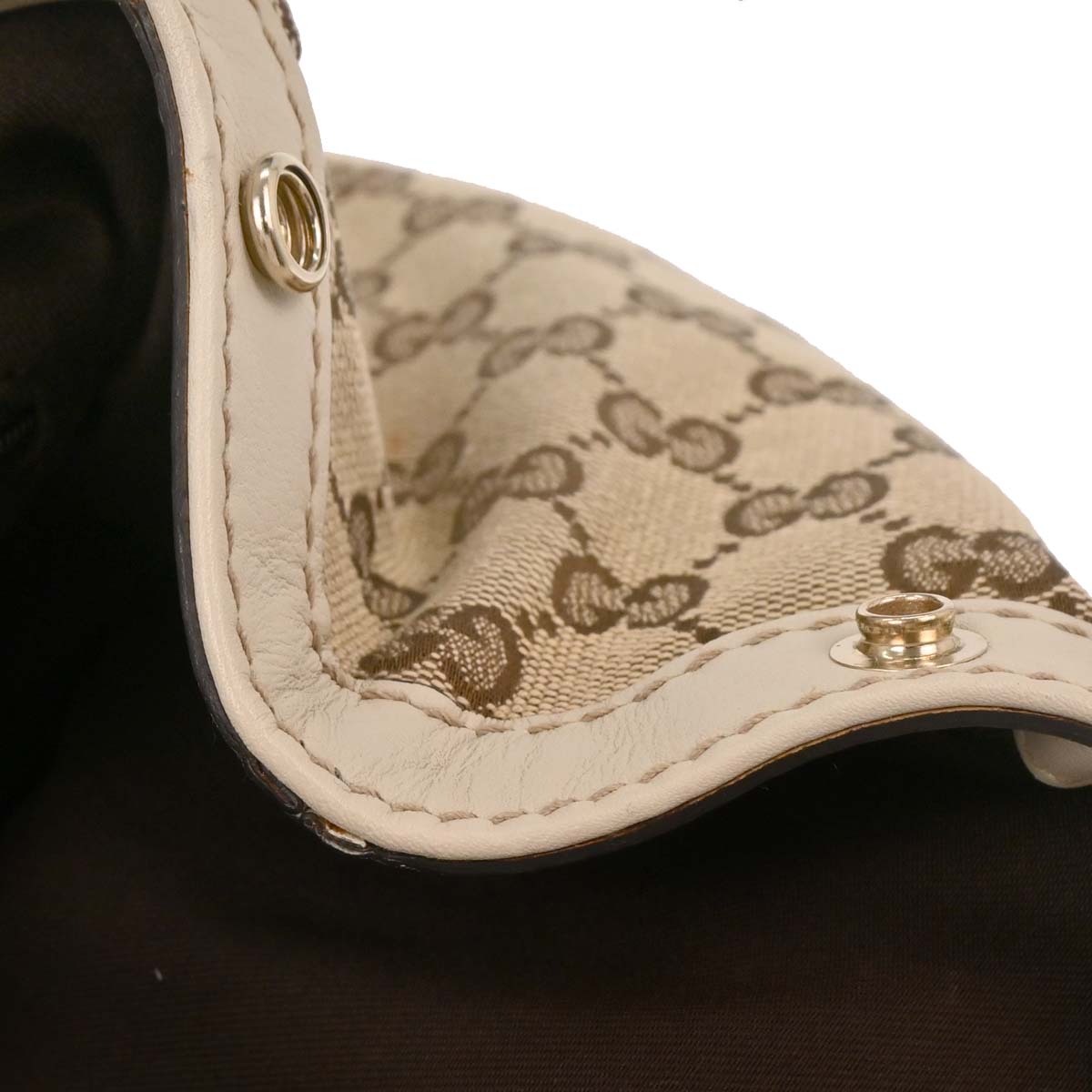 Gucci Beige Canvas GG Sukey Tote Handbag