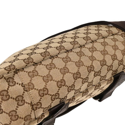 Gucci Beige Canvas GG Shoulder Bag