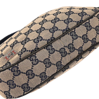 Gucci Beige Canvas GG Hobo Handbag