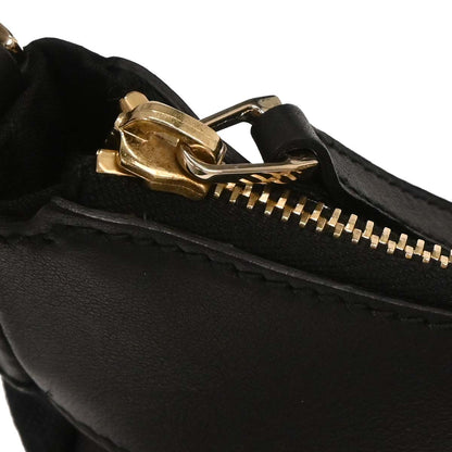 Gucci Black Canvas GG Abbey D Ring Handbag
