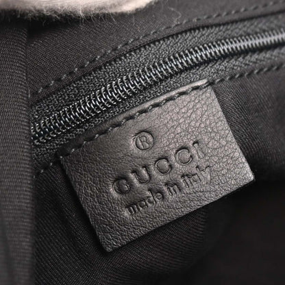 Gucci Black Canvas GG Abbey D Ring Handbag