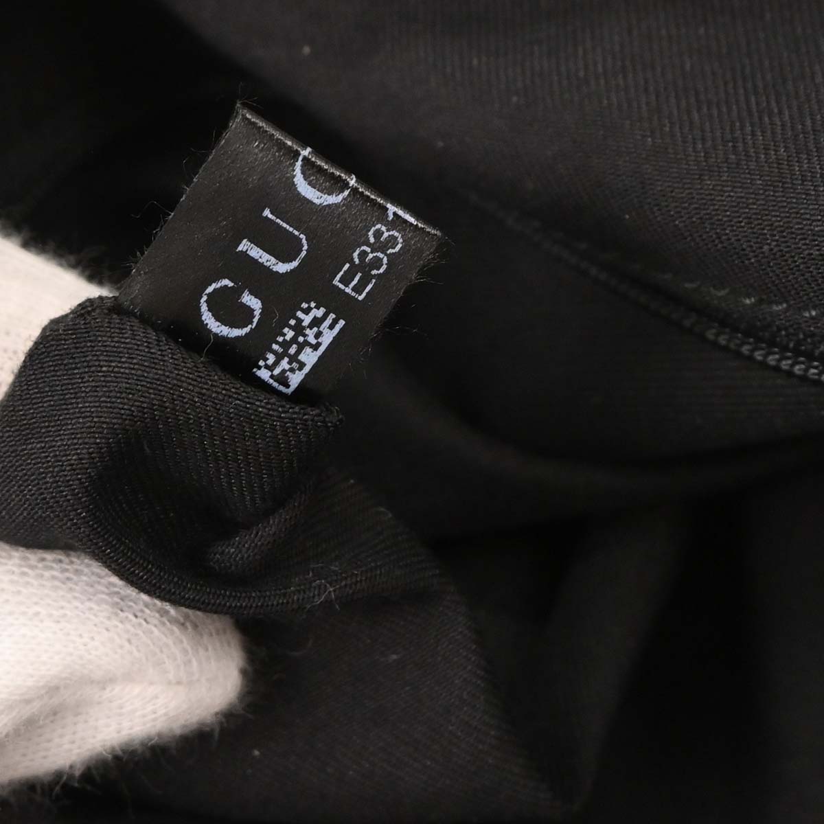 Gucci Black Canvas GG Abbey D Ring Handbag
