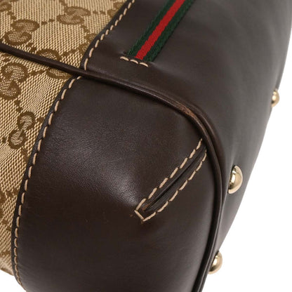 Gucci Beige Canvas GG Mayfair 2way Shoulder Handbag