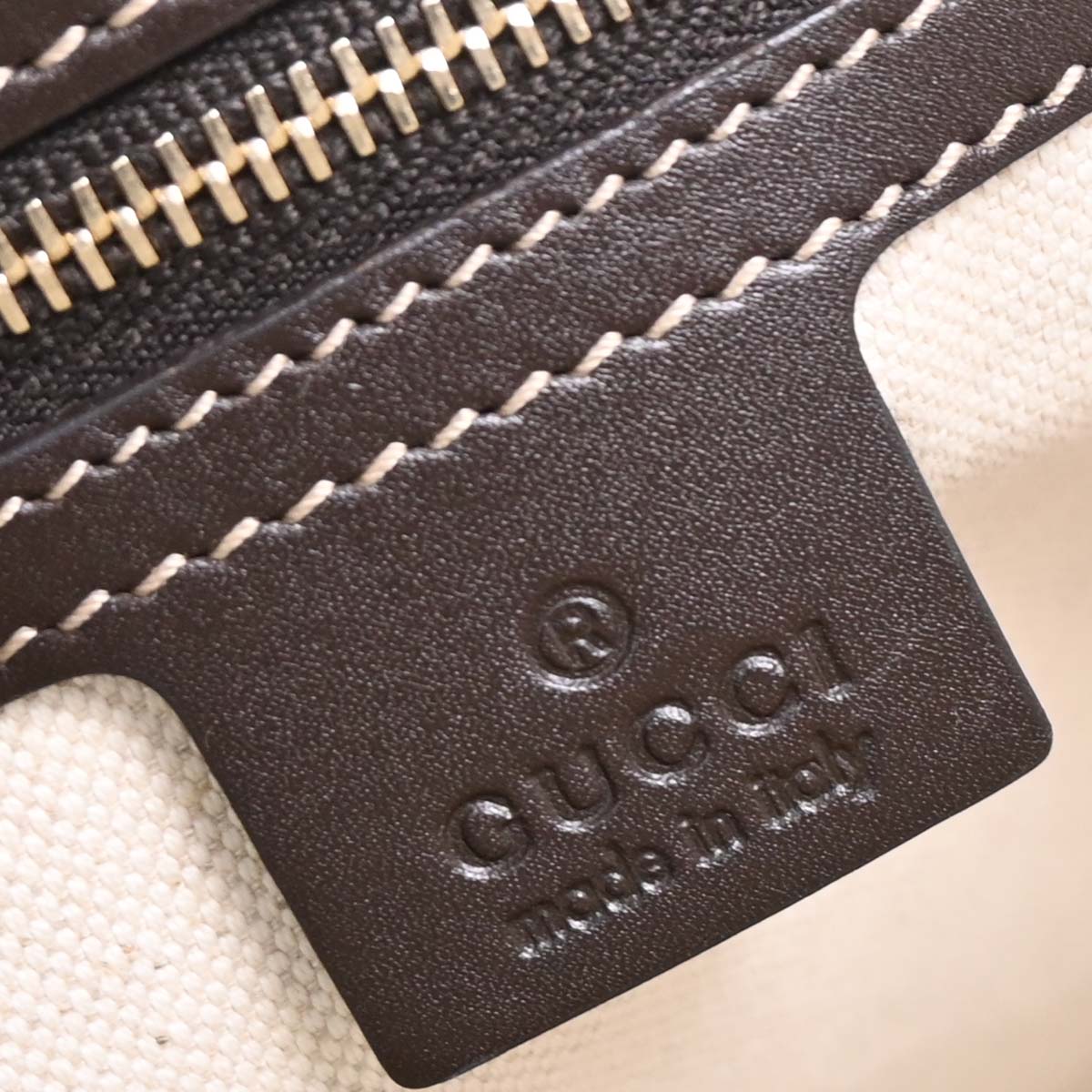Gucci Beige Canvas GG Mayfair 2way Shoulder Handbag