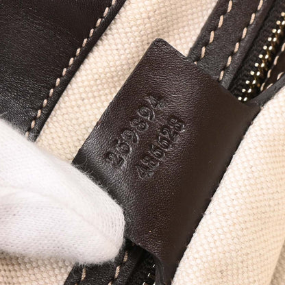 Gucci Beige Canvas GG Mayfair 2way Shoulder Handbag