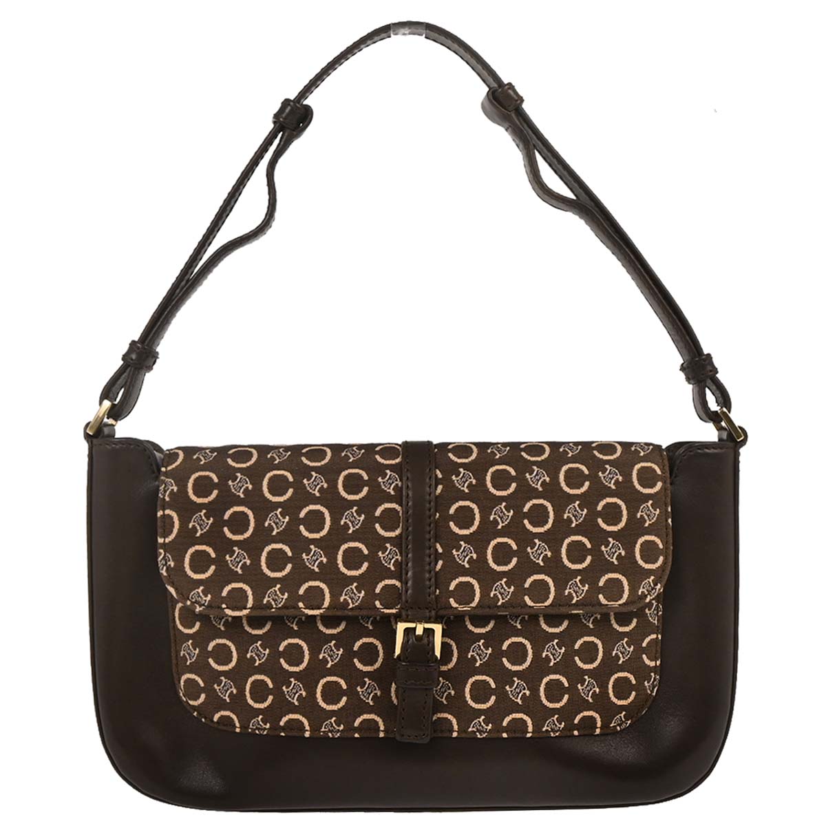 Celine Brown Macadam Handbag