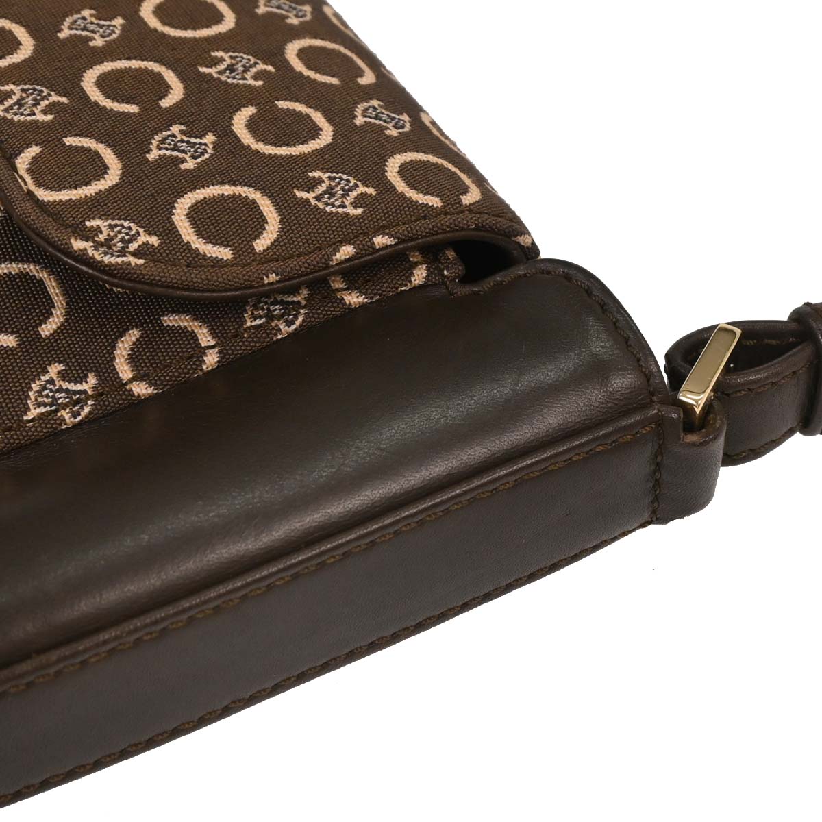 Celine Brown Macadam Handbag