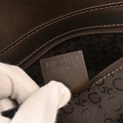 Celine Brown Macadam Handbag