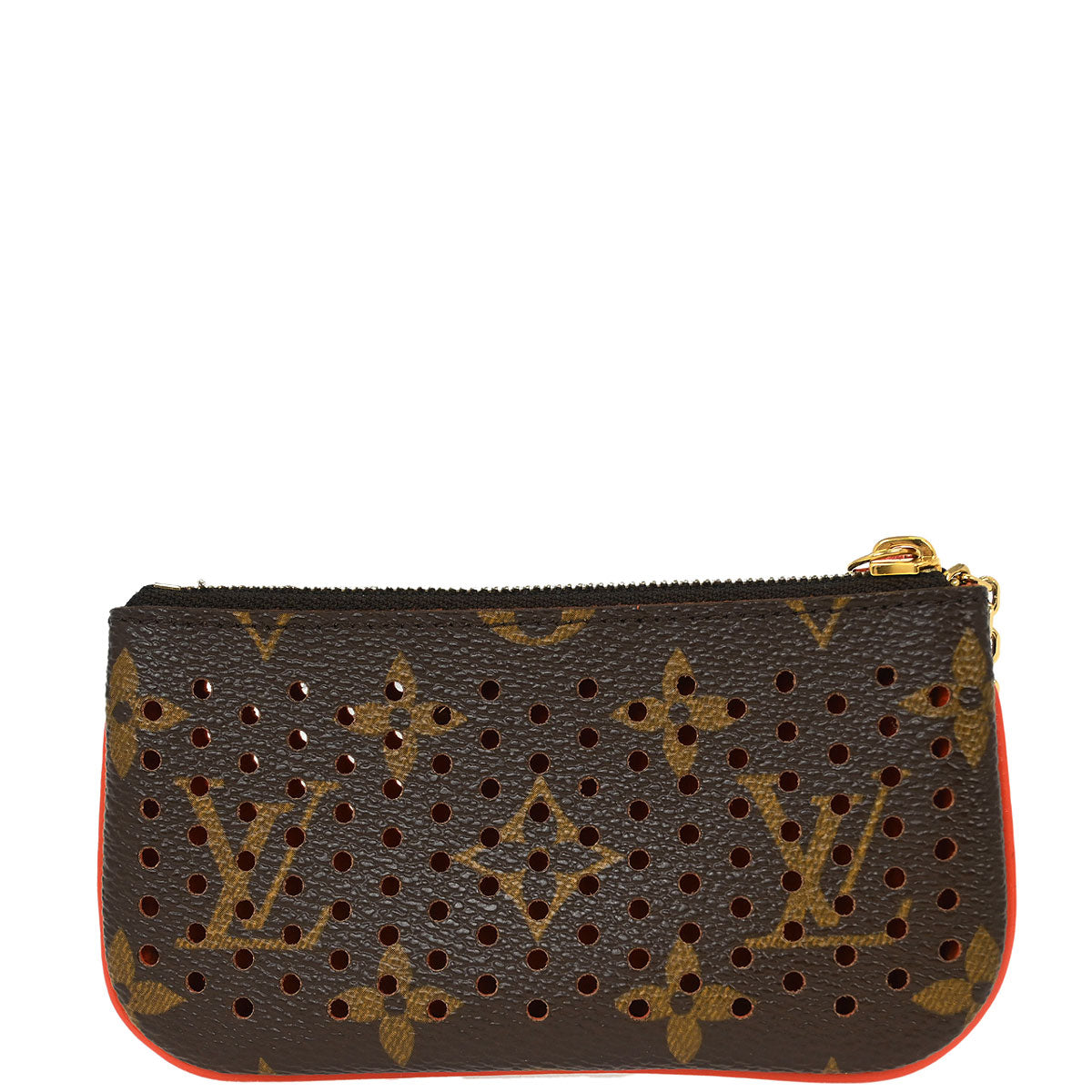Louis Vuitton Monogram Perfo Pochette Cles Coin Purse M95222