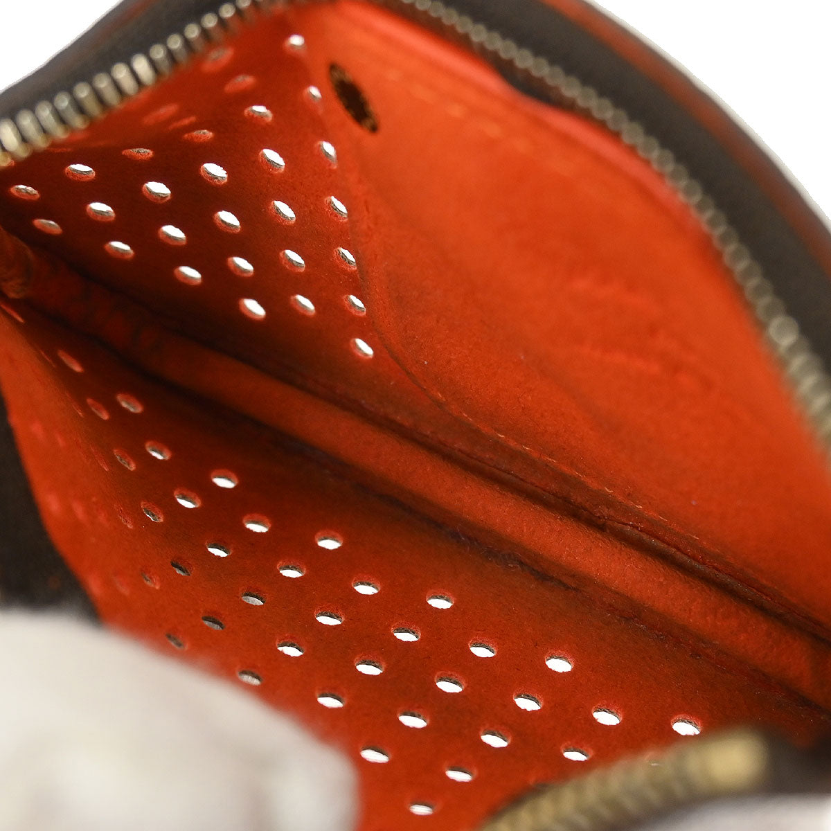 Louis Vuitton Monogram Perfo Pochette Cles Coin Purse M95222