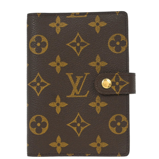 Louis Vuitton Monogram Agenda PM Note Book Cover R20005
