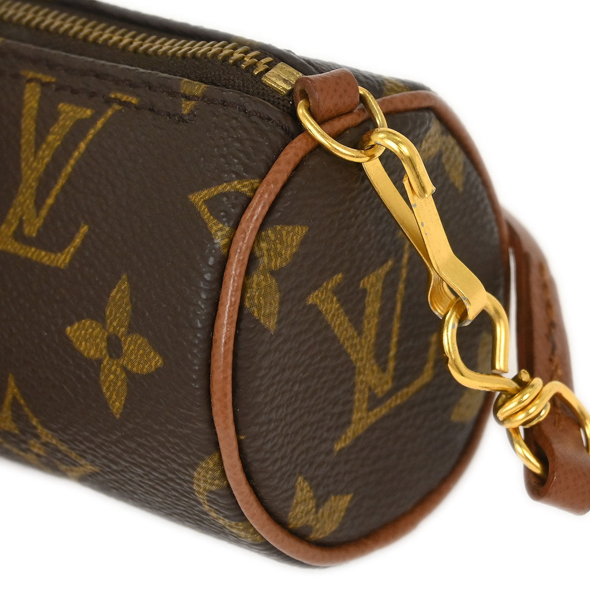 Louis Vuitton Monogram Papillon Attached Pouch Bag
