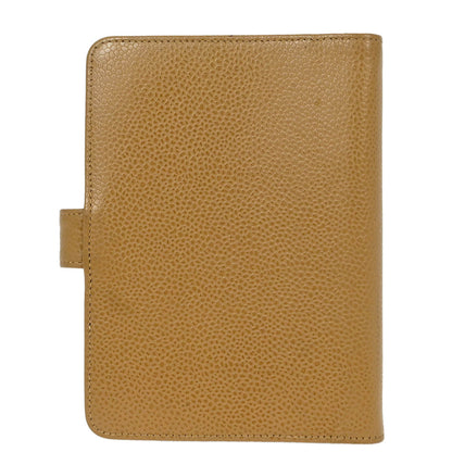 Chanel Beige Caviar Note Book Cover Small Good