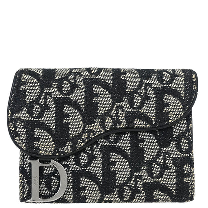 Christian Dior Black Trotter Wallet