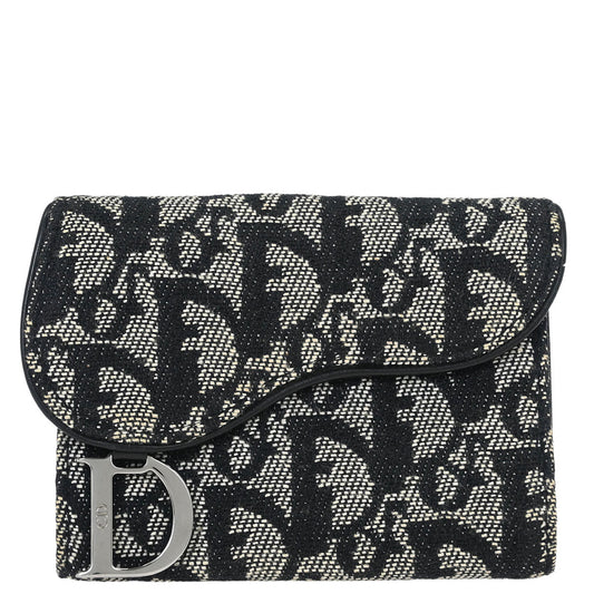 Christian Dior Black Trotter Wallet