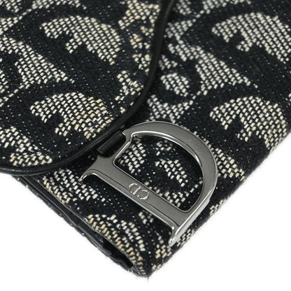 Christian Dior Black Trotter Wallet