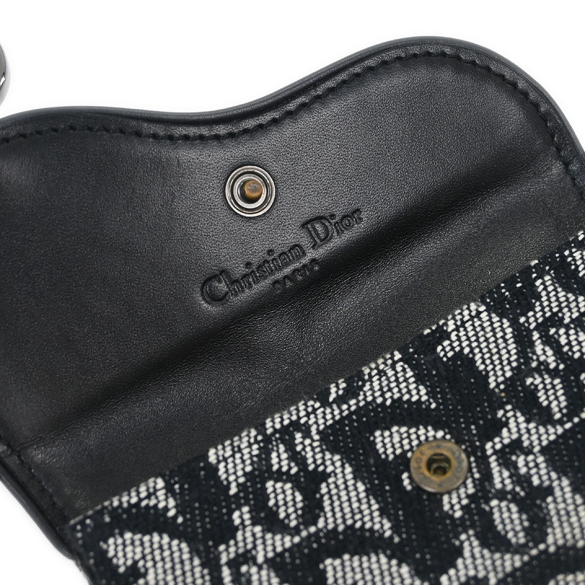 Christian Dior Black Trotter Wallet