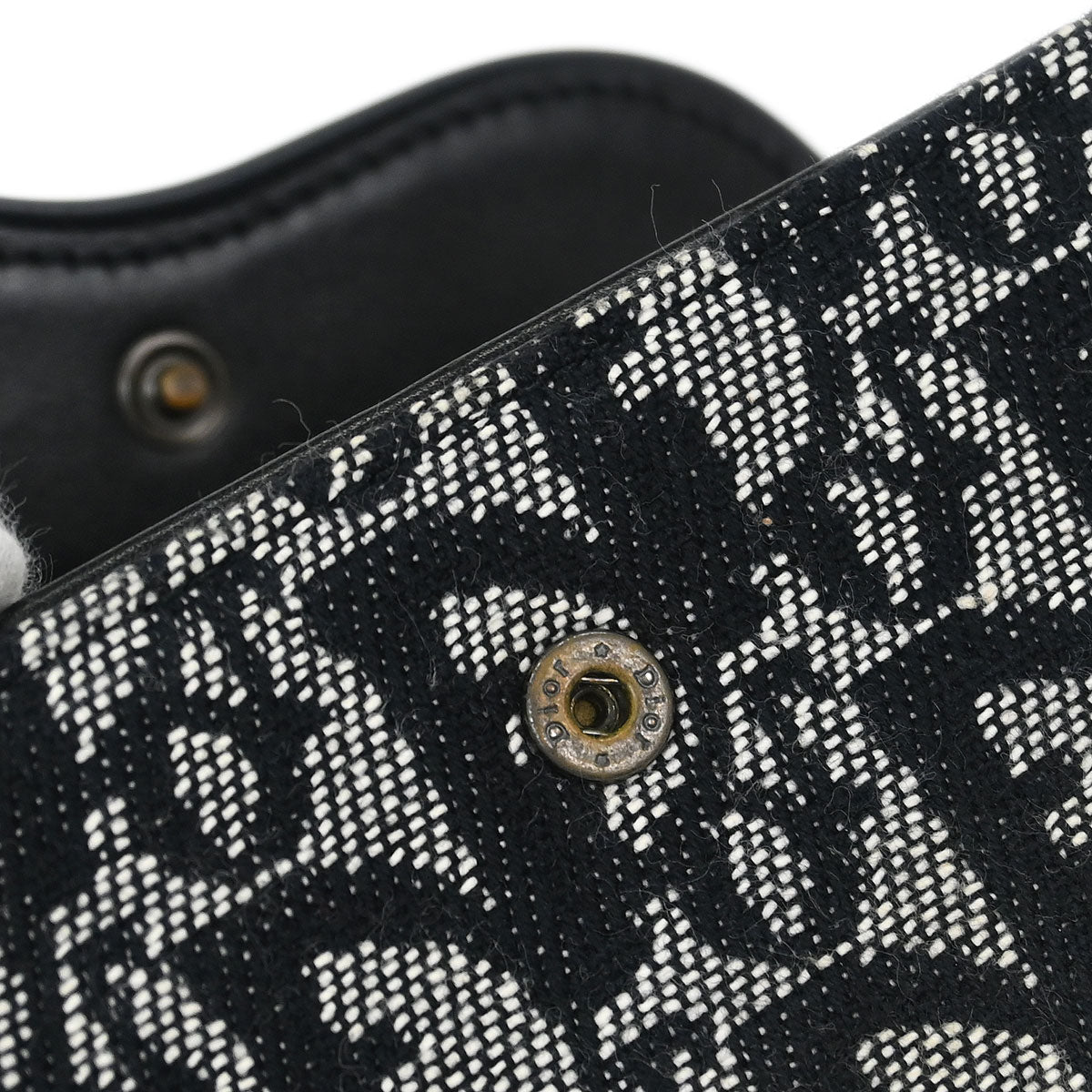 Christian Dior Black Trotter Wallet