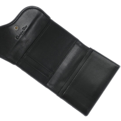 Christian Dior Black Trotter Wallet