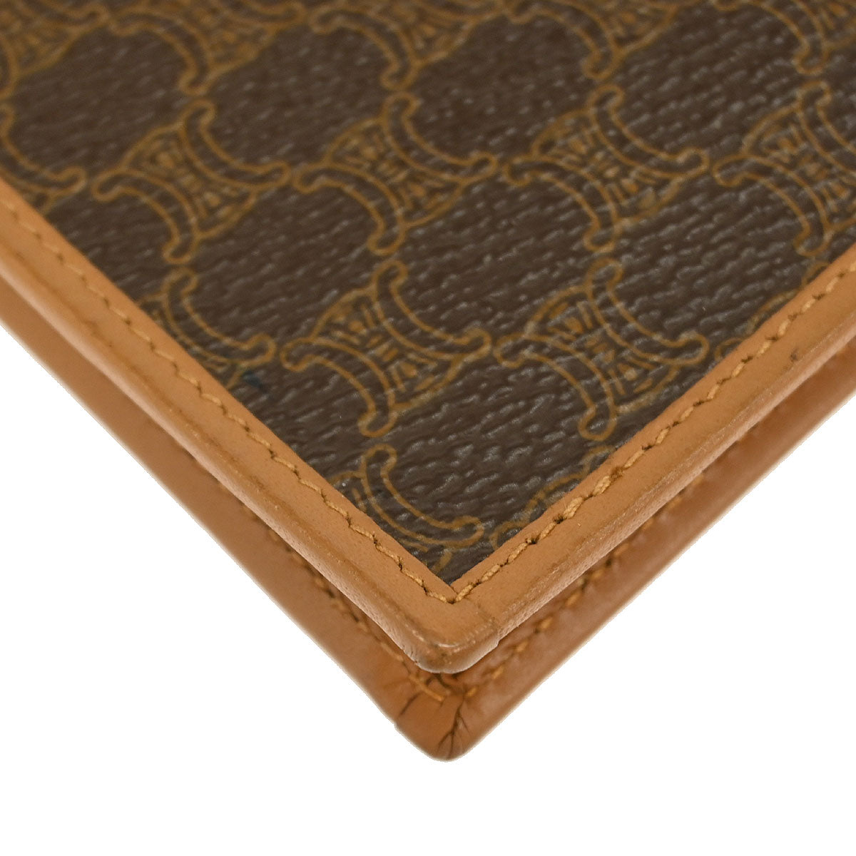 Celine Brown PVC Macadam Wallet