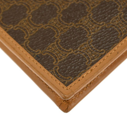 Celine Brown PVC Macadam Wallet