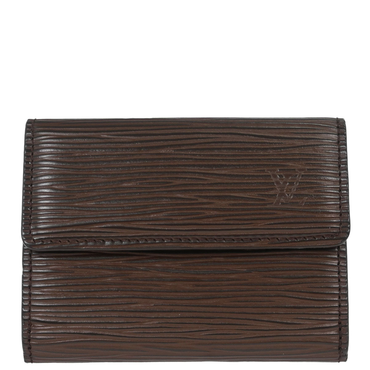 Louis Vuitton Epi Brown Ludlow Coin Case Wallet M6330D