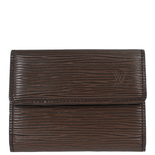 Louis Vuitton Epi Brown Ludlow Coin Case Wallet M6330D