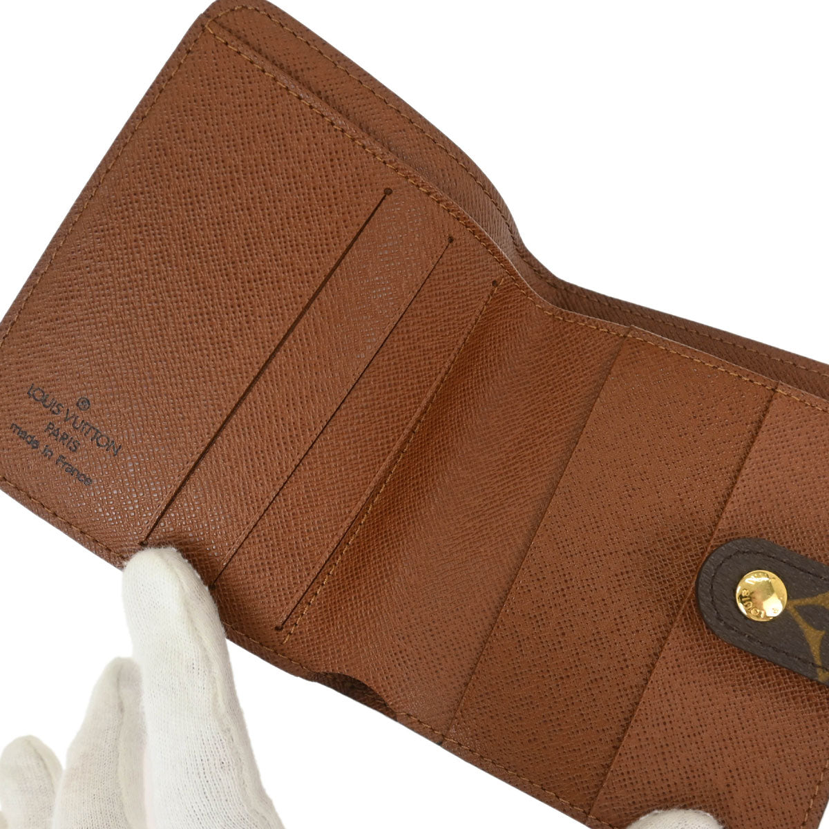 Louis Vuitton Monogram Compact Zip Wallet M61667