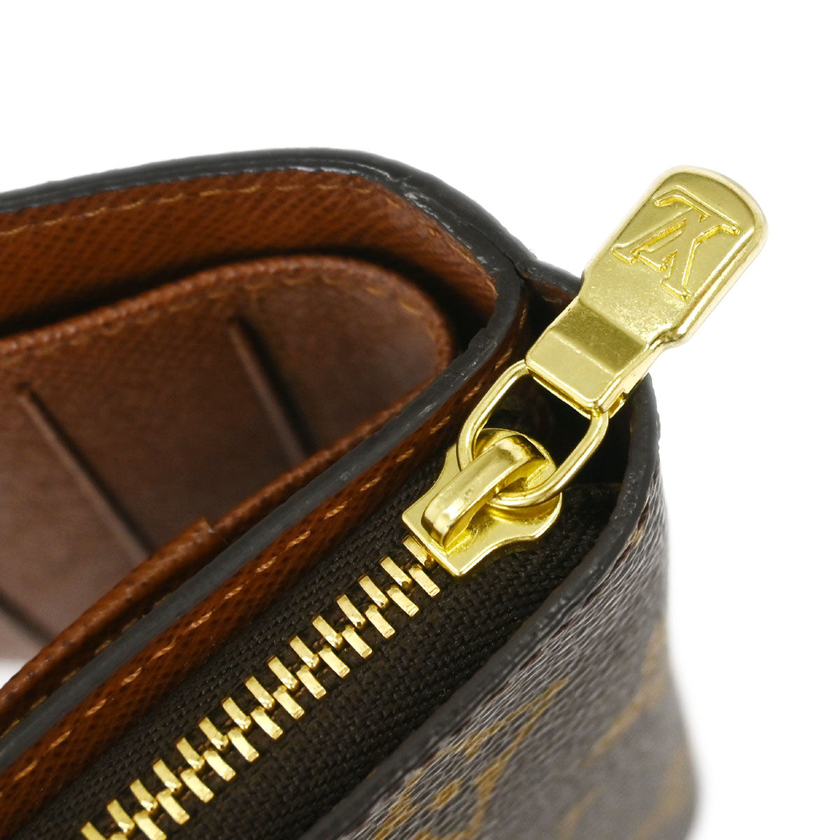 Louis Vuitton Monogram Compact Zip Wallet M61667