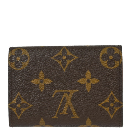 Louis Vuitton Monogram Porte Monnaie Plat Coin Case Wallet M61930