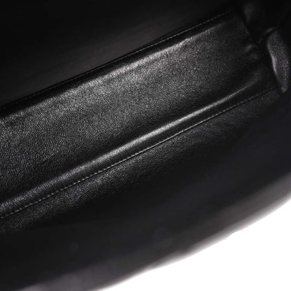 Chanel Black Lambskin Top Handle Handbag