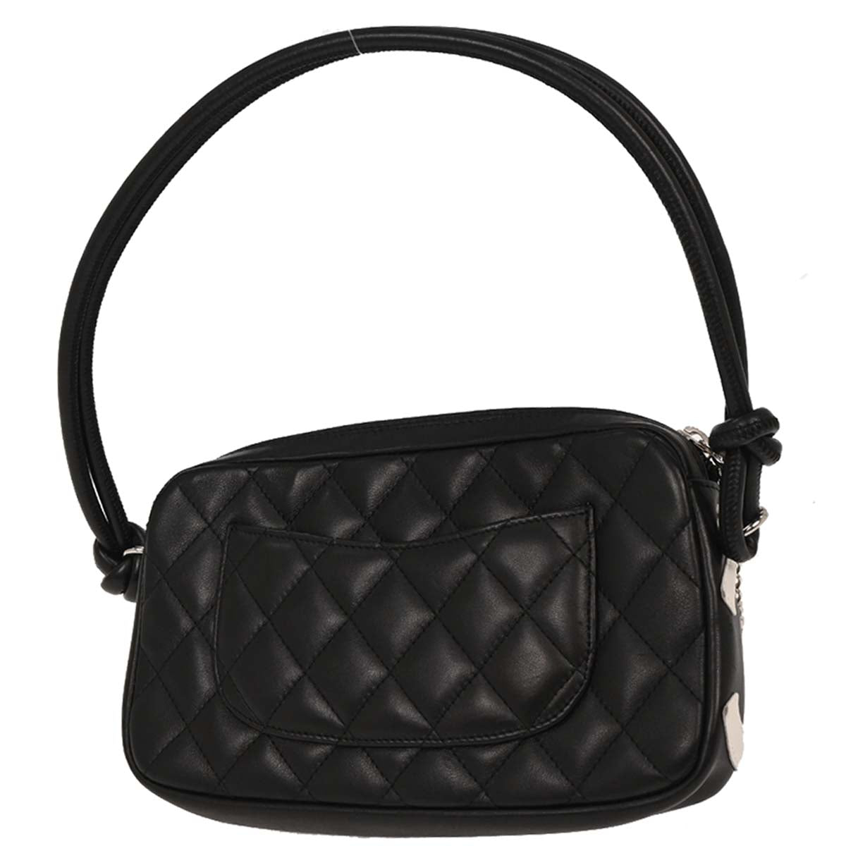 Chanel Black Calfskin Cambon Ligne Handbag