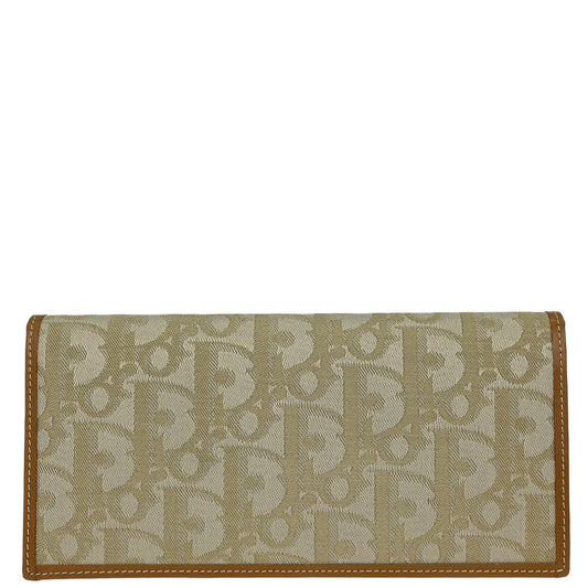 Christian Dior Beige Trotter Wallet