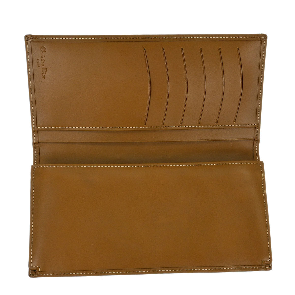 Christian Dior Beige Trotter Wallet
