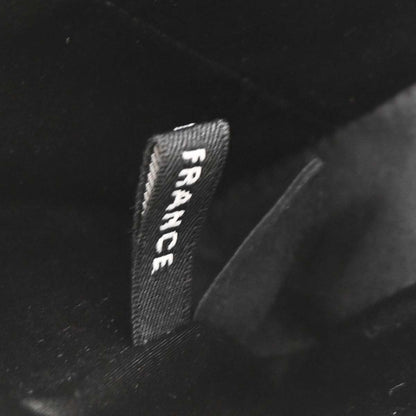 Chanel Black Lambskin East West Choco Bar Shoulder Bag