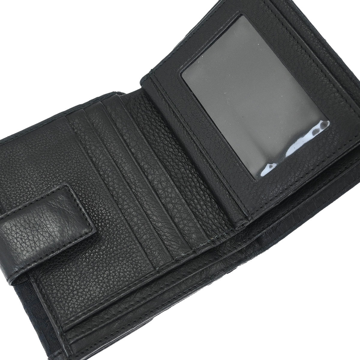 Christian Dior Black Street Chic Trotter Wallet