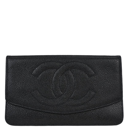 Chanel Black Caviar Wallet