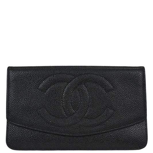 Chanel Black Caviar Wallet