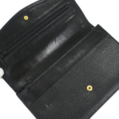Chanel Black Caviar Wallet